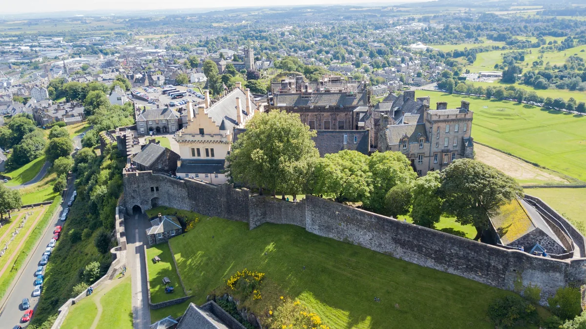 Vue de Stirling en Écosse