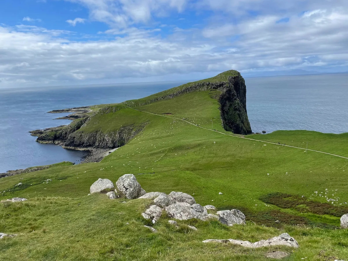 Les falaises de Neist Point sur l'Île de Skye
